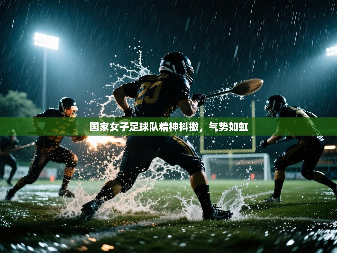 国家女子足球队精神抖擞，气势如虹