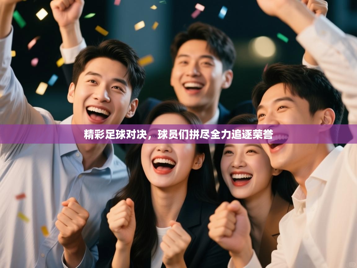 精彩足球对决，球员们拼尽全力追逐荣誉