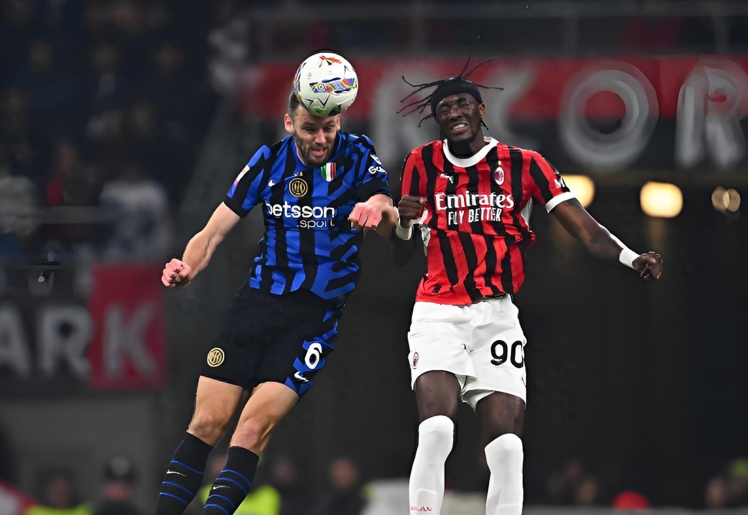 国米主场迎战尤文两队争夺联赛冠军希望